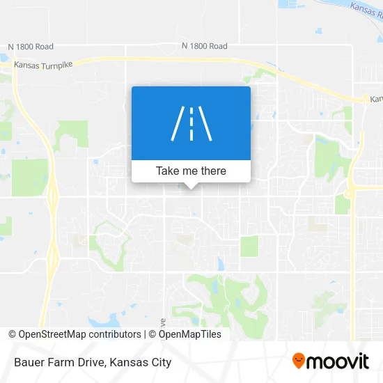 Bauer Farm Drive map