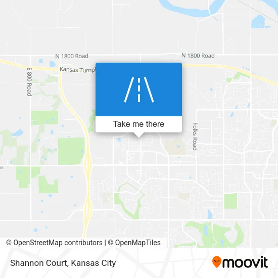 Mapa de Shannon Court