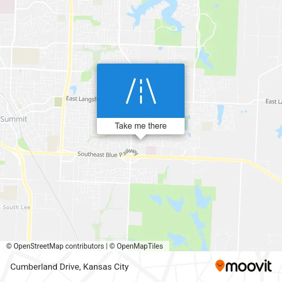 Cumberland Drive map