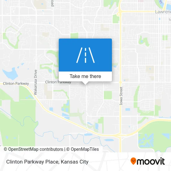 Clinton Parkway Place map