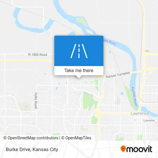 Burke Drive map
