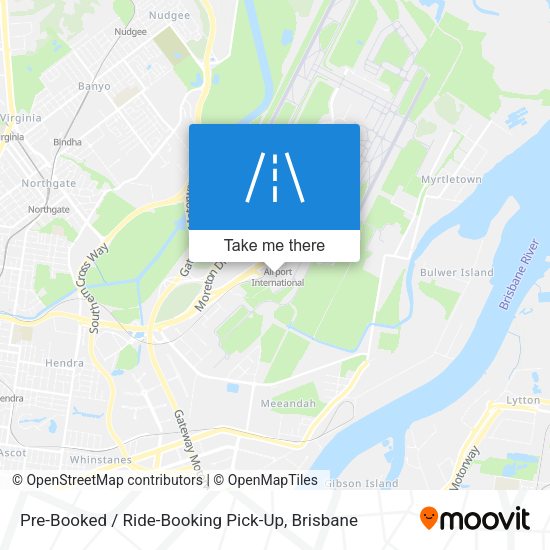 Pre-Booked / Ride-Booking Pick-Up map