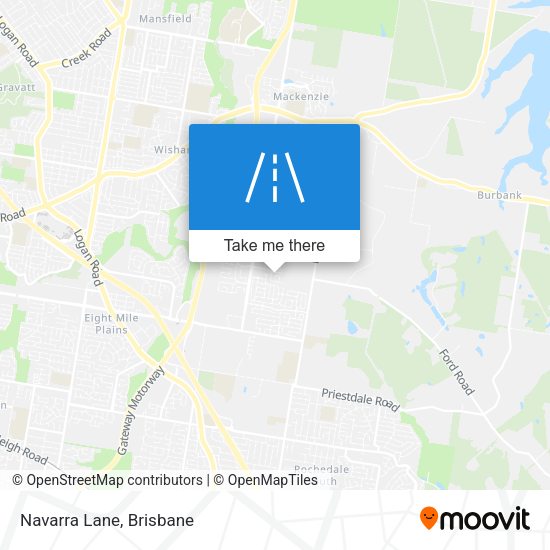 Navarra Lane map