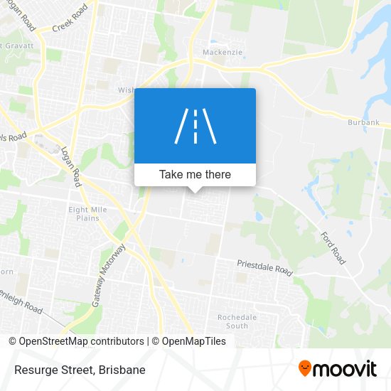 Resurge Street map