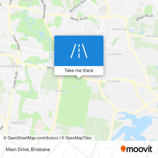 Main Drive map