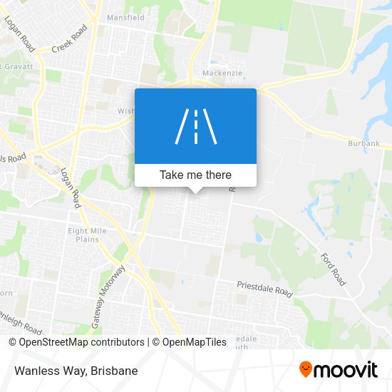 Wanless Way map