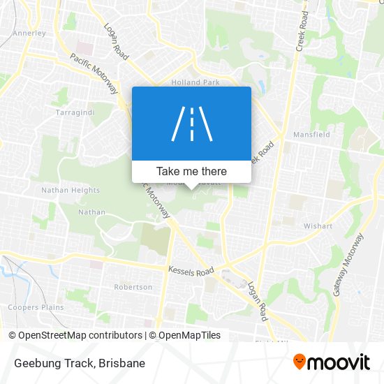 Geebung Track map