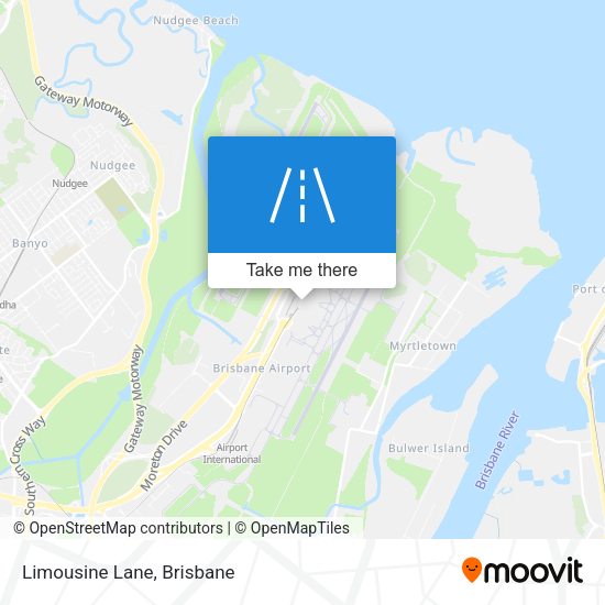 Limousine Lane map
