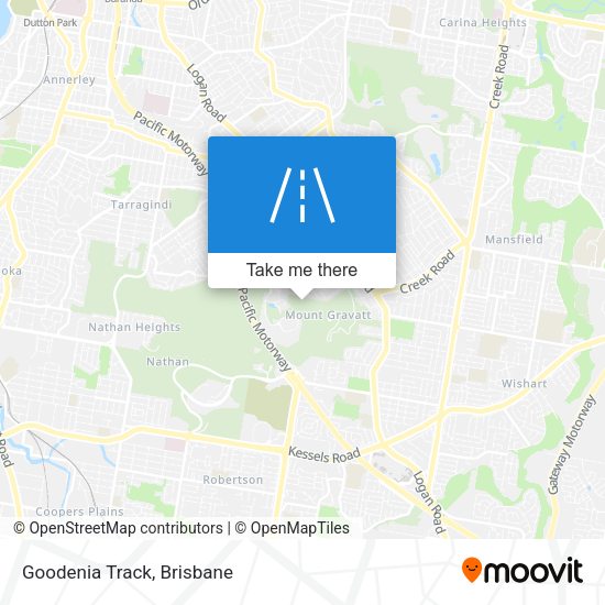 Goodenia Track map