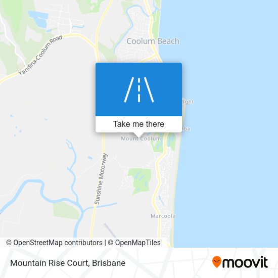 Mountain Rise Court map