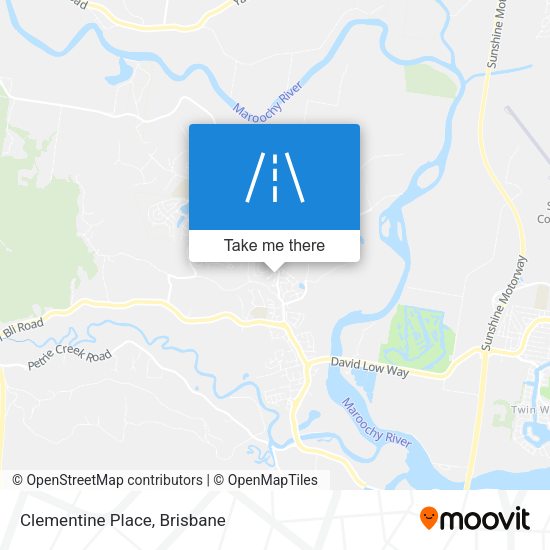 Clementine Place map