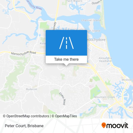 Peter Court map