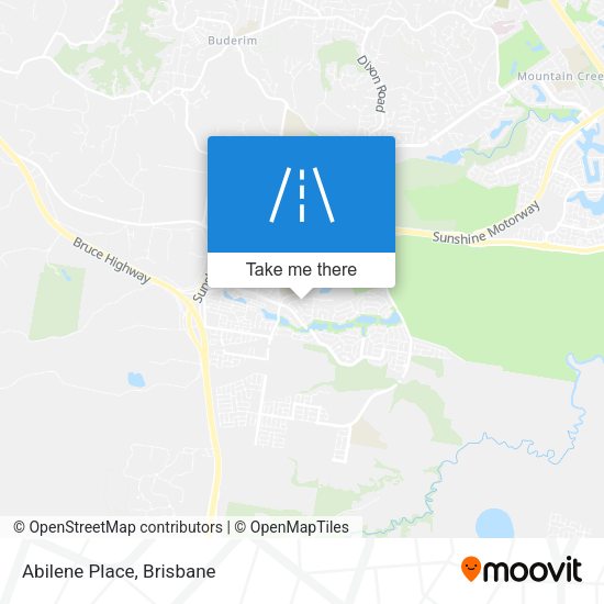 Abilene Place map