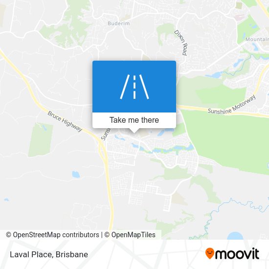 Laval Place map