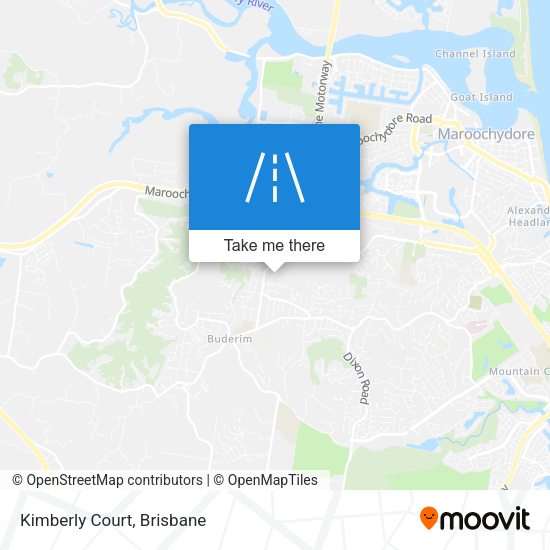 Kimberly Court map