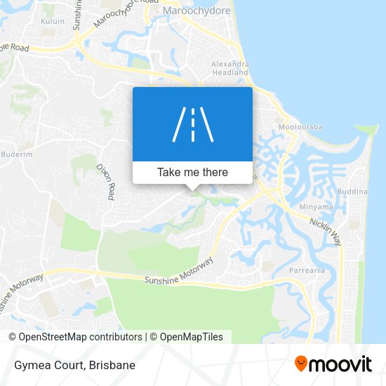 Gymea Court map