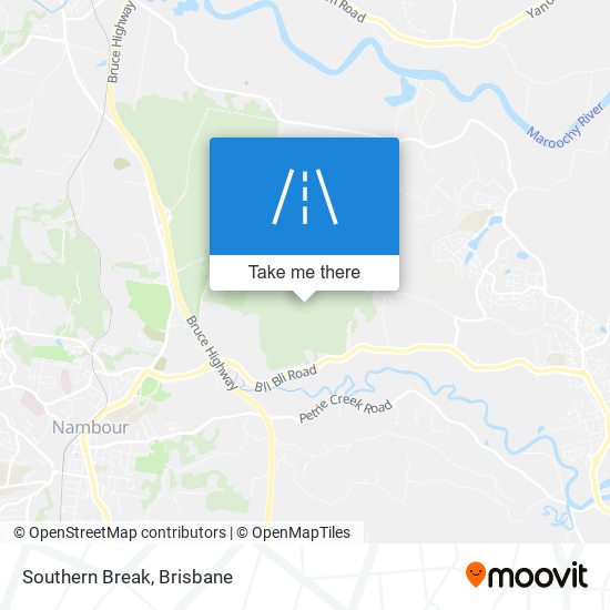 Southern Break map