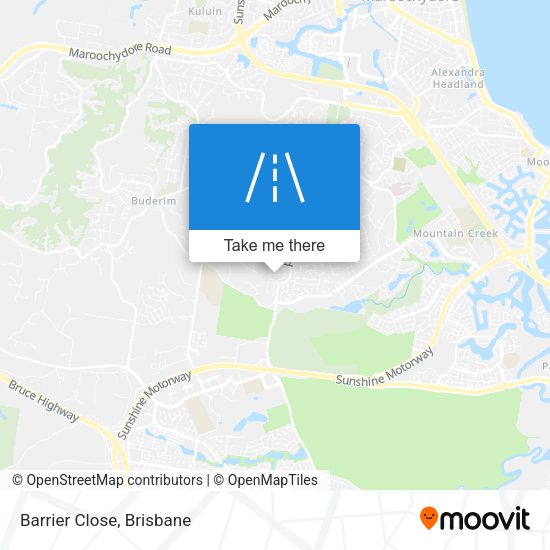 Barrier Close map