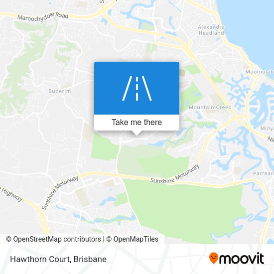 Hawthorn Court map