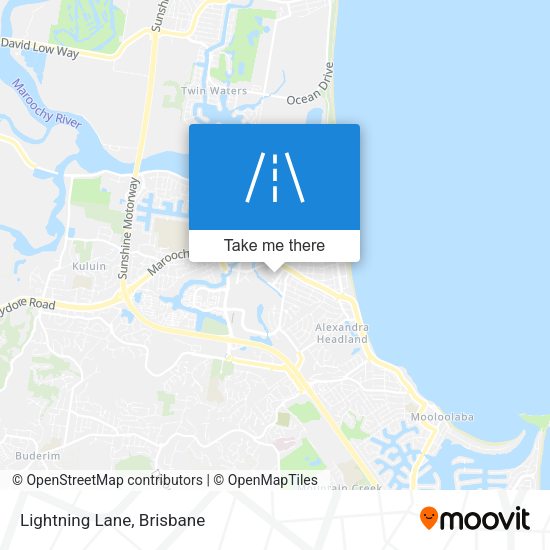 Lightning Lane map