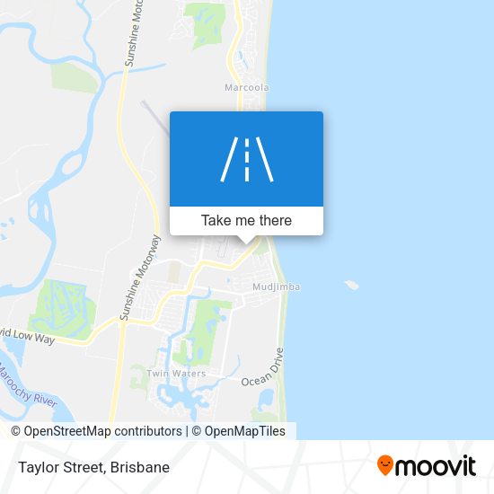 Taylor Street map