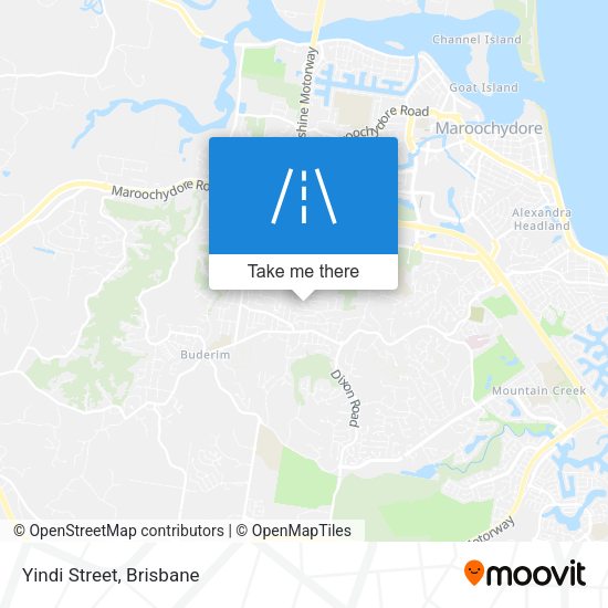 Yindi Street map