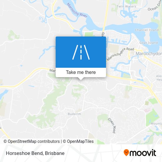 Horseshoe Bend map