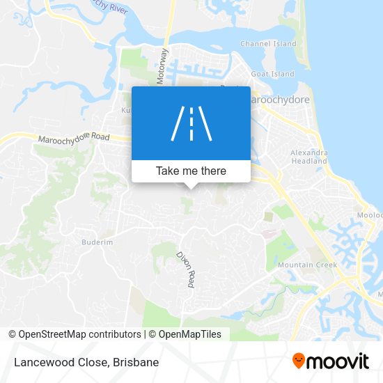 Lancewood Close map