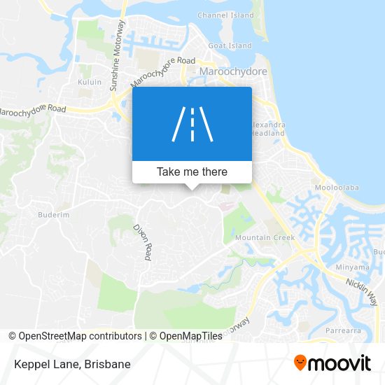 Keppel Lane map