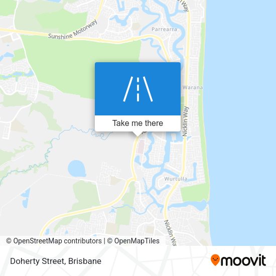 Doherty Street map
