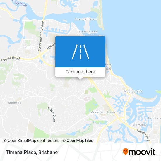 Timana Place map