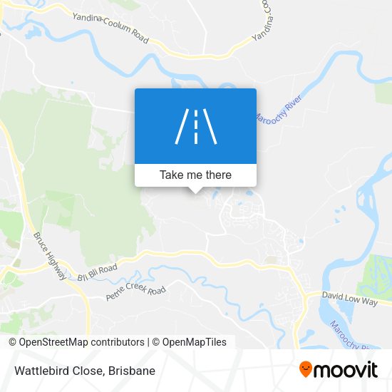 Wattlebird Close map
