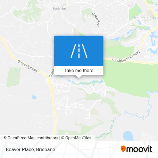 Beaver Place map