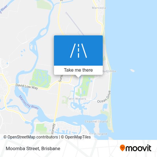 Moomba Street map