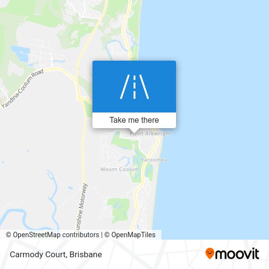 Carmody Court map