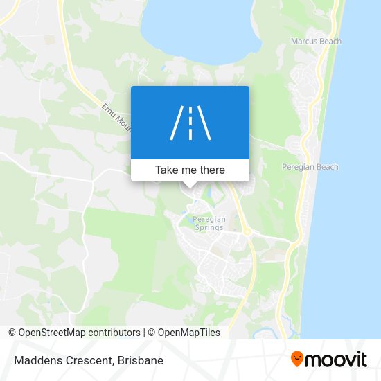 Maddens Crescent map