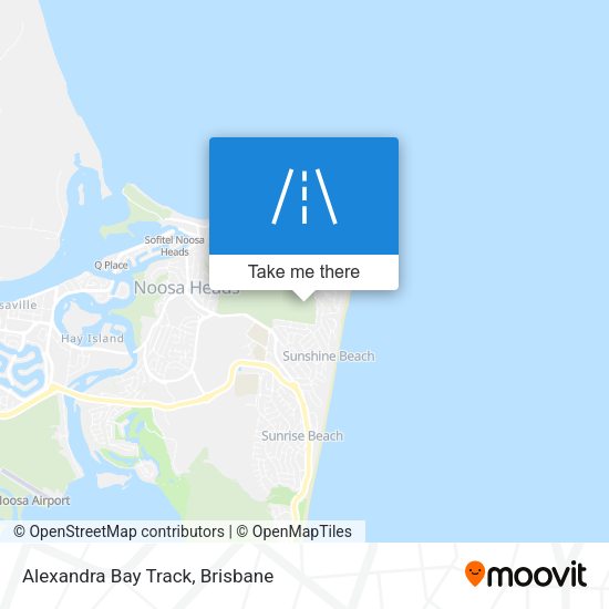 Alexandra Bay Track map