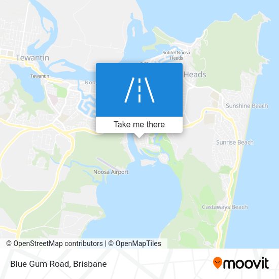 Blue Gum Road map