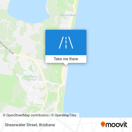 Shearwater Street map
