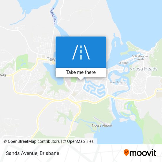 Sands Avenue map