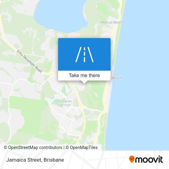 Jamaica Street map