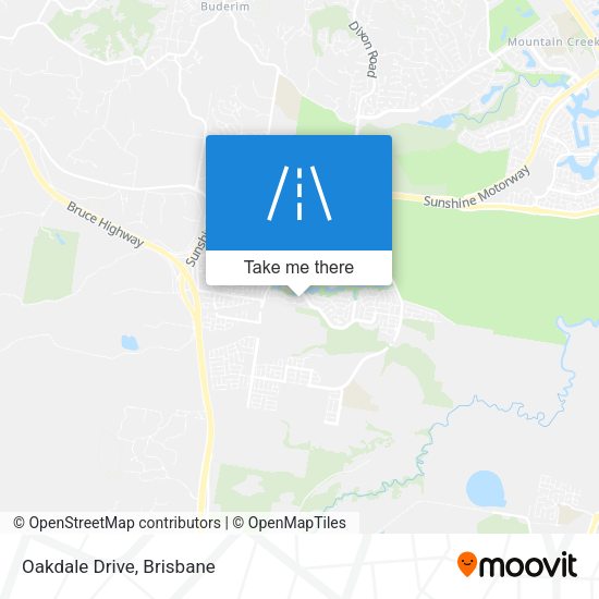 Oakdale Drive map