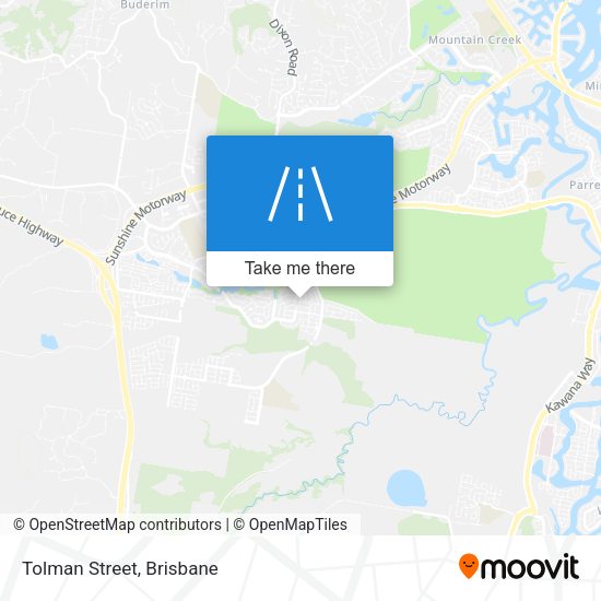 Tolman Street map