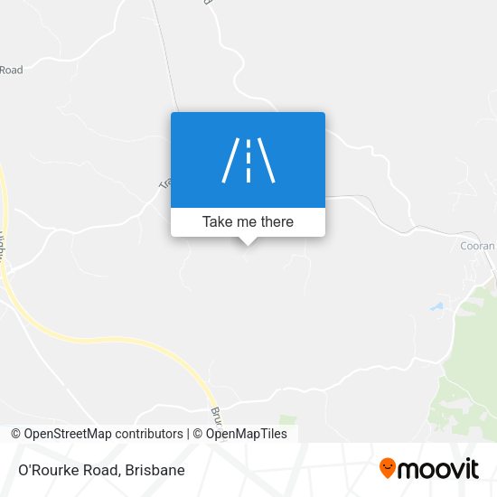 O'Rourke Road map