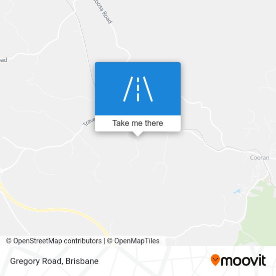 Gregory Road map