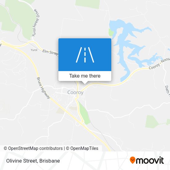 Olivine Street map