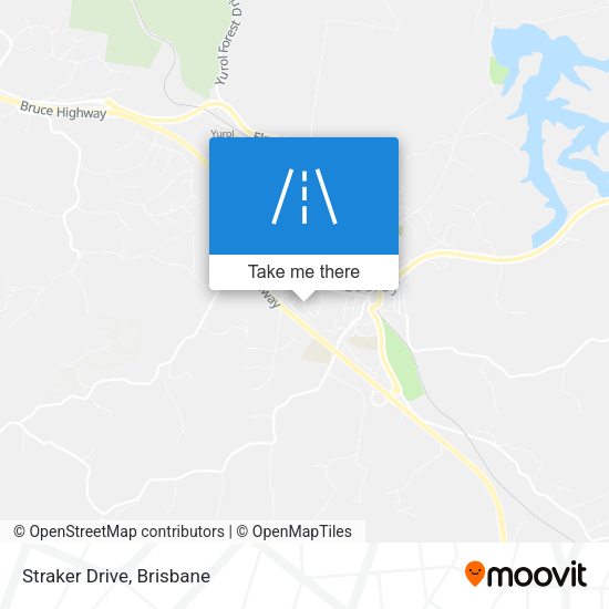 Straker Drive map
