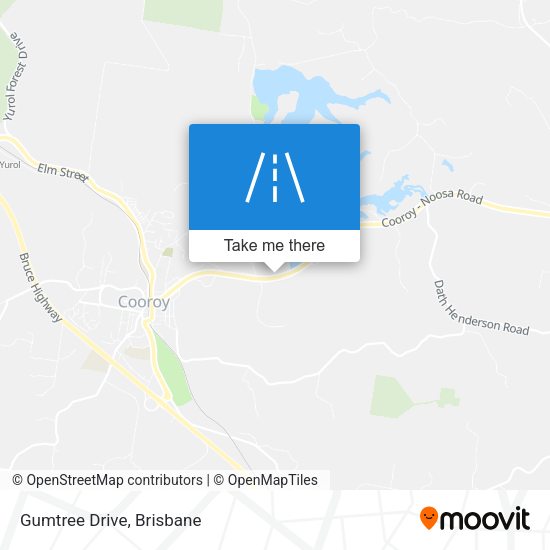 Gumtree Drive map