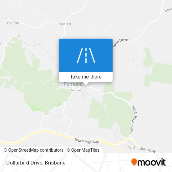Dollarbird Drive map