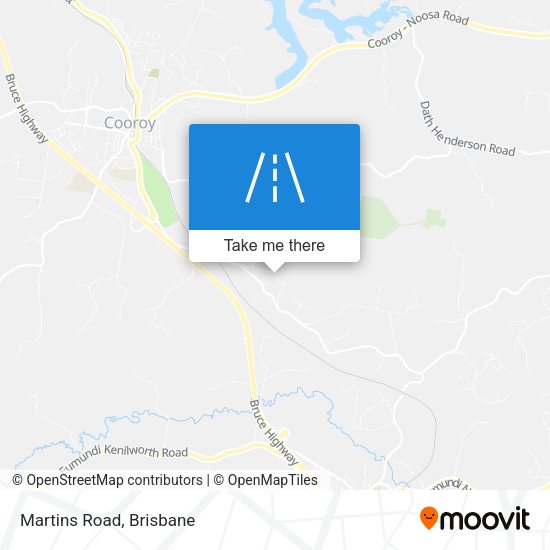 Martins Road map
